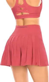spodnica-tenisowa-plisowana-skort-jasny-roz-xxl-silownia-3-kieszenie