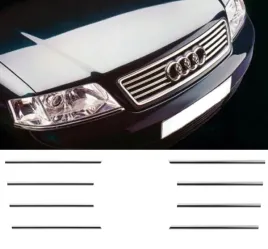 audi-a6-c5-listwy-chromowane-tuning-grill-chrom