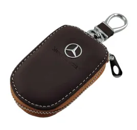 mercedes-etui-pokrowiec-skorzany-na-kluczyk-brazowy-premium