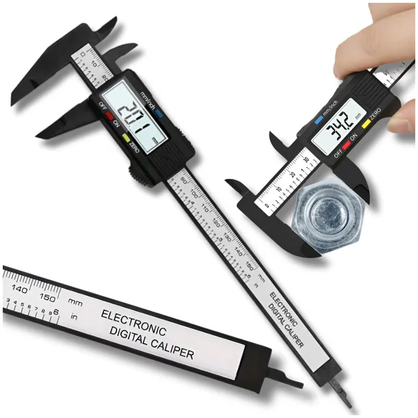 Suwmiarka elektroniczna 150 mm cyfrowa pomiarowa LCD dom warsztat
