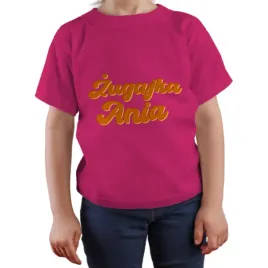 koszulka-kids-malinowa-164cm-julia-zugaj-08-imie