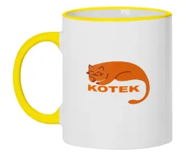 kubek-bialy-zolte-brzegi-wmp-kot-2