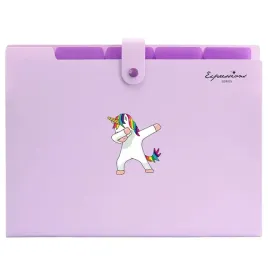 organizer-na-dokumenty-fiolet-a4imp-jednorozce-09