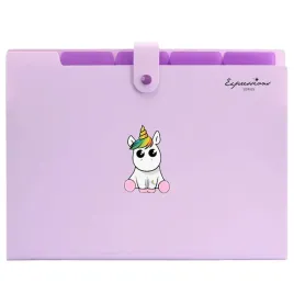organizer-na-dokumenty-fiolet-a4imp-jednorozce-07