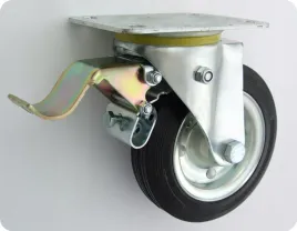 kolo-metal-guma-160mm-obudowa-skretna-hamulec-45h-kl160-skr-ha