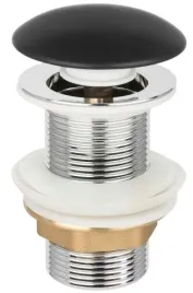 korek-do-umywalki-click-clack-czarny-mat-bez-przelewu-h-sc-b1-cbp