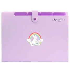 organizer-na-dokumenty-fiolet-a4imp-jednorozce-06