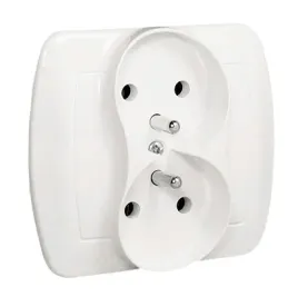 akord-gniazdo-2-krotne-z-u-biale-e131aa-kn049