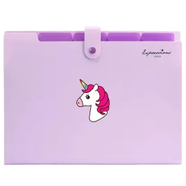 organizer-na-dokumenty-fiolet-a4imp-jednorozce-04