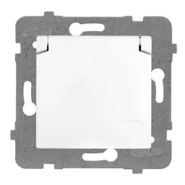 gniazdo-hermetyczne-pojedyncze-z-u-biale-rosa-e-pl-66604