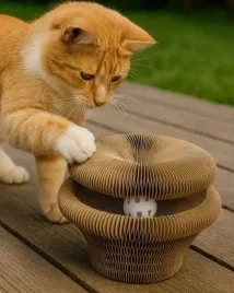 zolux-chatouille-drapka-tekturowa-skladana-lapka-z-pilka-i-kocimietka