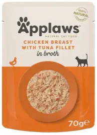 applaws-saszetka-dla-kota-kurczak-z-tunczykiem-w-rosole-70g
