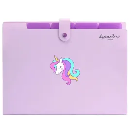 organizer-na-dokumenty-fiolet-a4imp-jednorozce-01