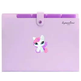 organizer-na-dokumenty-fiolet-a4imp-jednorozce-10