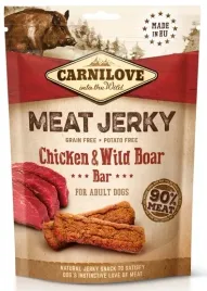 carnilove-dog-jerky-chicken-and-wild-boar-bar-kurczak-i-dzik-100g