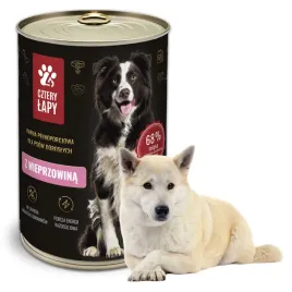 karma-mokra-dla-psa-o-smaku-wieprzowiny-cztery-lapy-puszka-1250g