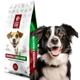 sucha-karma-z-wolowina-i-warzywami-dla-psa-cztery-lapy-premium-5kg