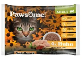 pawsome-adult-huhn-kurczak-saszetki-4x85g