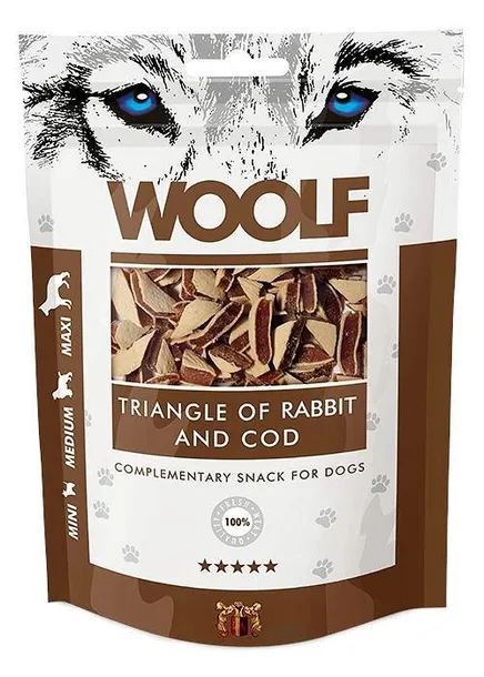 woolf-rabbit-and-cod-triangle-100g-wiek-zwierzecia-dla-wszystkich-psow