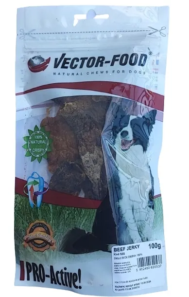 vector-food-beef-jerky-100g-cechy-dodatkowe-bez-wyprawianej-skory-rawhide-free-bezzbozowe-ekologiczne-hipoalergiczne