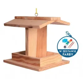 karmnik-dla-ptakow-drewniany-14x11x115cm-farby-w-zestawie-gardenandfun