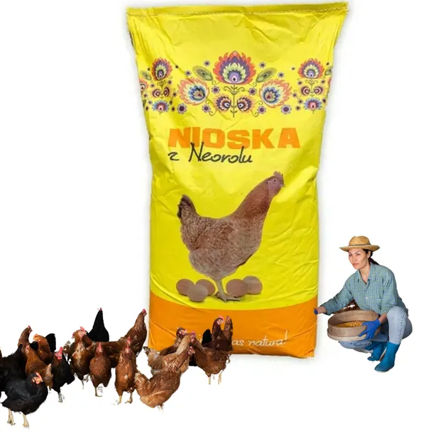Pasza Dla Kur Niosek Karma Domowa Nioska Kruszonka Neorol Nieśność 25kg