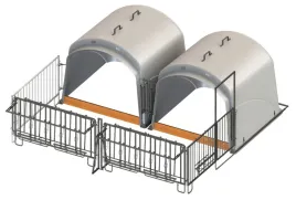 budka-dla-cielat-premium-xl-z-wygrodzeniem-kerbl