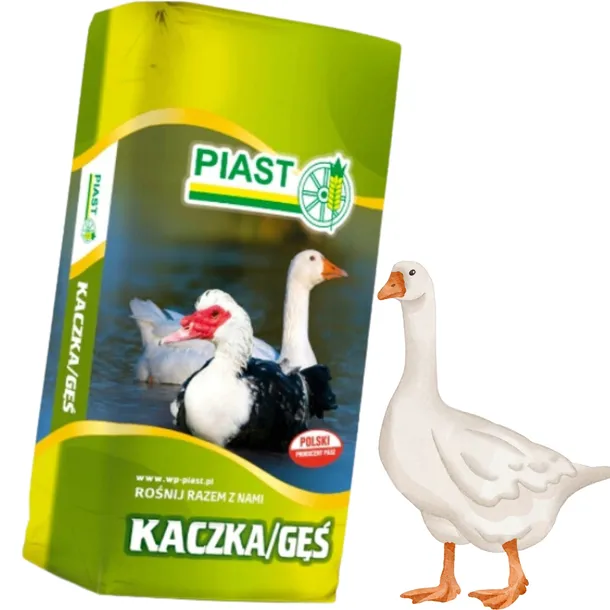 Pasza Starter Dla Kaczek I Gęsi Karma Granulat PIAST Kaczka Gęś 1G 25kg