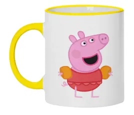 kubek-bialy-zolte-brzegi-wmp-swinka-peppa