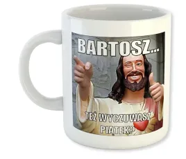 kubek-bialy-wmp-bartosz-napis