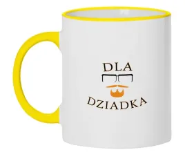 kubek-bialy-zolte-brzegi-wmp-dladziadka-07
