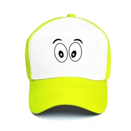 czapka-z-daszkiem-zolta-imp-oczy-01-na-lato