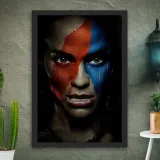plakat-a3-30x40-w-ramie-wmp-twarze-9-stan-nowy