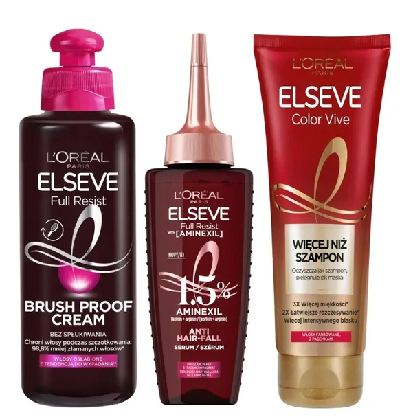 Prezent Dla Kobiety Urodzinowy Kosmetyki Do Włosów L’Oréal Elseve