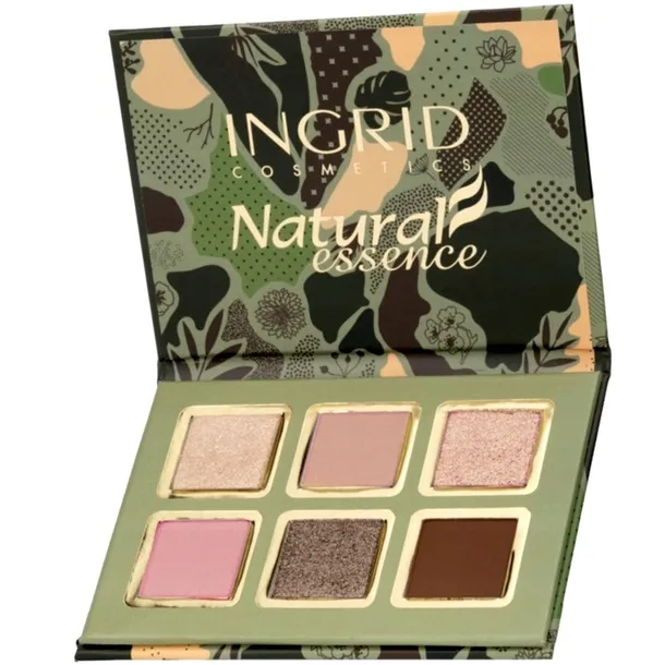 Paleta Cieni Do Oczu Matowe I Błyszczące Beż I Brąz Ingrid Natural Essence