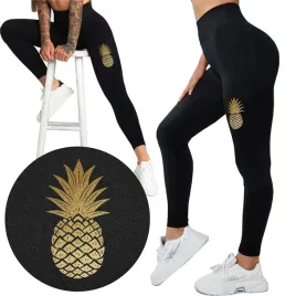 legginsy-ananas-01-wysoki-stan-s-m-czarne-gym