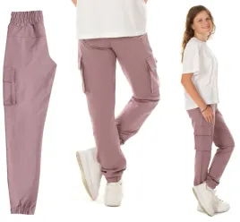 spodnie-dresowe-dziewczece-joggery-modne-bojowki-fiolet-r-170-produkt-pl