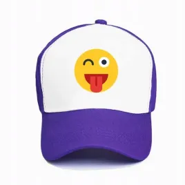 czapka-z-daszkiem-fioletowa-imp-emoji-07-na-lato