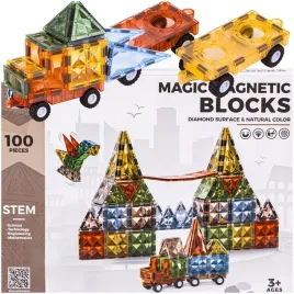 klocki-magnetyczne-konstrukcyjne-panele-magnetic-tiles-pojazdy-figury