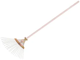 grabie-wachlarzowe-regulowane-solidne-zolty-ocynk-na-trzonku-130cm