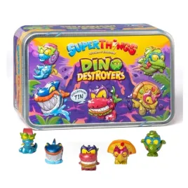 super-zings-things-tin-dino-destroyers-puszka-metalowa-5-figurek