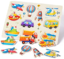 edukacyjne-drewniane-puzzle-ukladanka-pojazdy