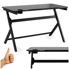 biurko-komputerowe-gamingowe-industrialne-nowoczesne-czarne-bleck