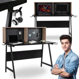 biurko-czarne-loft-gabinetowe-ice-nowoczesne-z-uchwytami-industrialne