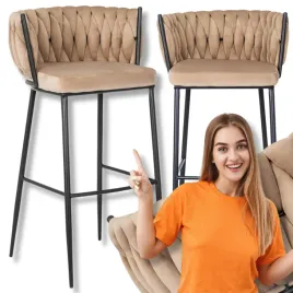 hoker-bezowy-welurowy-krzeslo-barowe-z-oparciem-plecionka-loft-flores