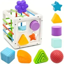 kostka-sensoryczna-elastyczna-sorter-kwadrat-gumki