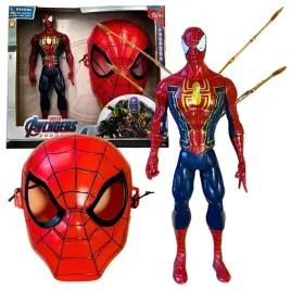 zestaw-figurka-spiderman-zabawka-kolekcjonerska-marvel-maska-spider-man