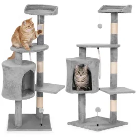 drapak-dla-kota-legowisko-slupek-wieza-do-drapania-domek-110-cm-szary-petsi