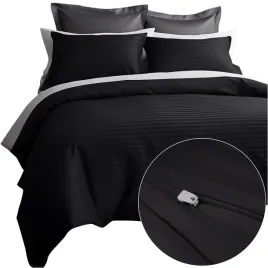 posciel-satyna-bawelniana-cizgili-black-160x200-exclusive