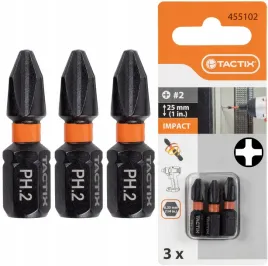 bity-udarowe-impact-25mm-koncowka-ph2-tactix-3-szt